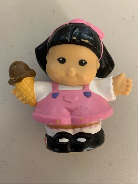 Other - Vintage 2003 Fisher Price Little People Figure Sonya Lee Ice Cream